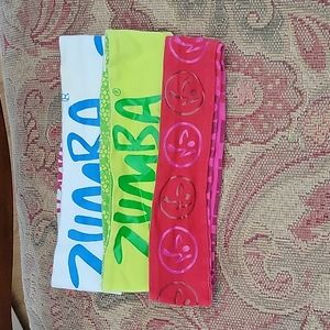 3 Zumba headbands